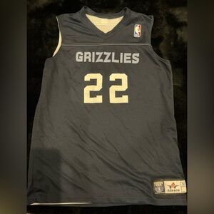 Memphis Grizzlies #22 Reversible Basketball Jersey Youth Medium